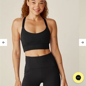 Beyond Yoga PowerBeyond Strive Black Women's Sports Bra